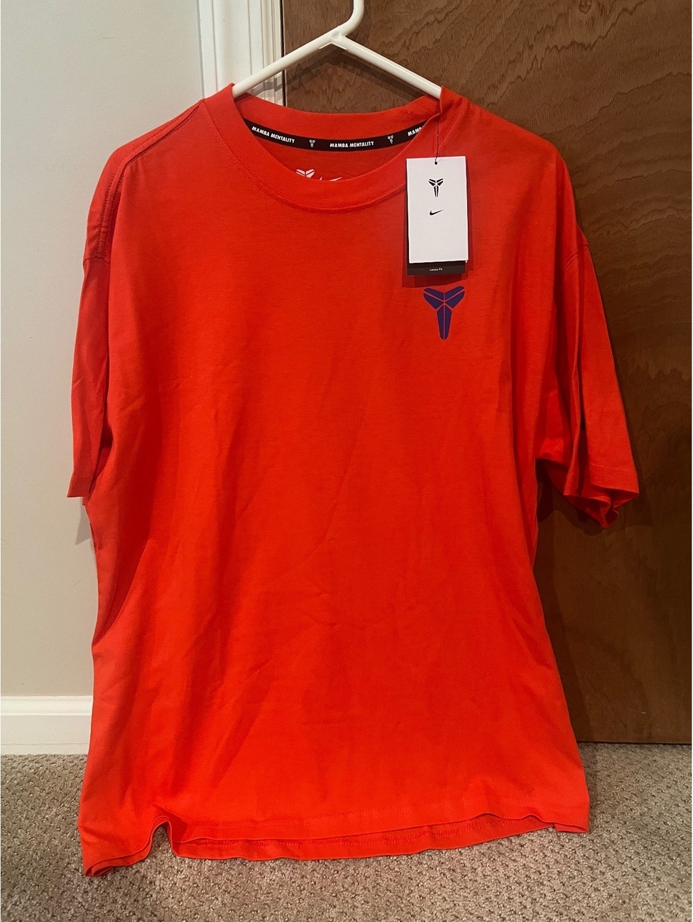Coral Nike Kobe Bryant T-Shirt